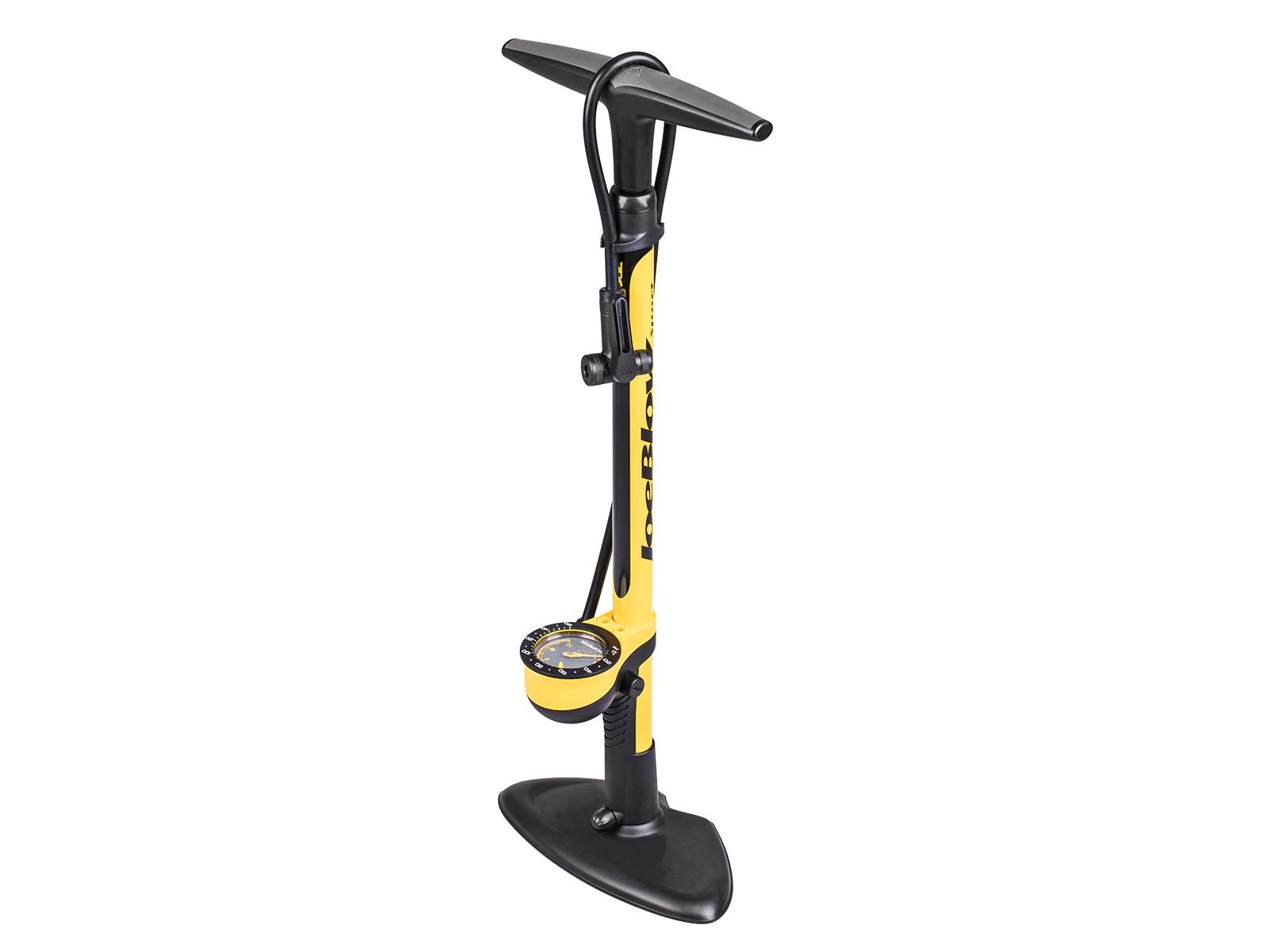 Topeak JoeBlow Sport III fodpumpe — populær gulvpumpe med højtryksmanometer