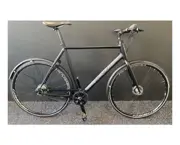 Jensen C8 Remtræk Herre i matsort med remtræk og 8-gear Shimano Nexus