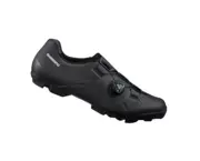 Shimano XC300 MTB cykelsko i sort med BOA L6-lukning