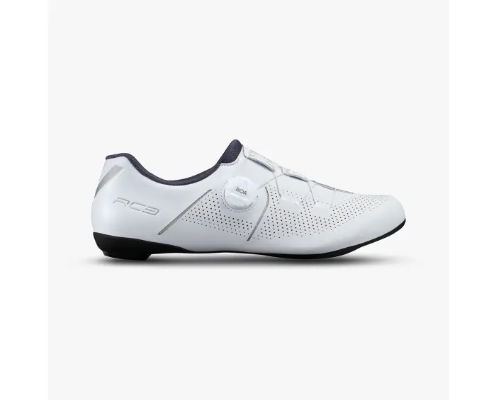 Shimano RC302 cykelsko i hvid med BOA Fit System-lukning