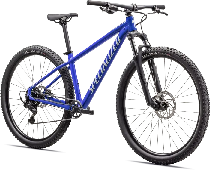 Specialized Rockhopper Sport 29 i sapphire blå — hardtail mountainbike med hydrauliske skivebremser